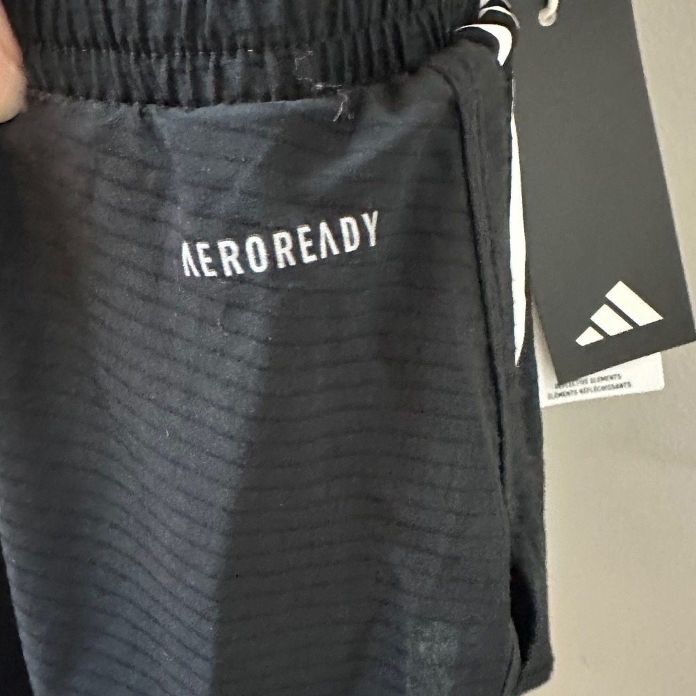 Adidas Womens Own the Run AOP Running Suit Black IK5010 Size L New - Picture 10 of 15